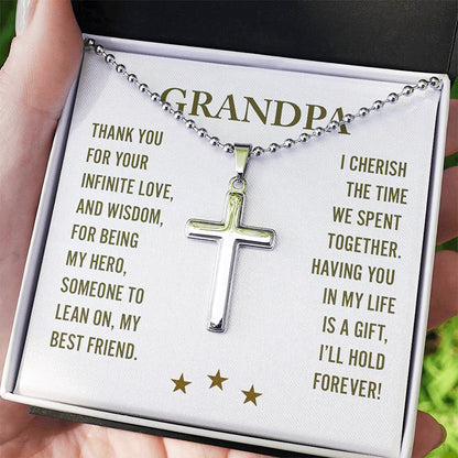 grandpa message jewelry - Gifts For Family Online