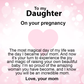 Present for pregnant daughter - Gifts For Family Online