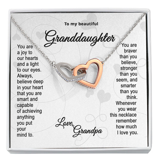 Granddaughter Necklace - Gifts For Family Online