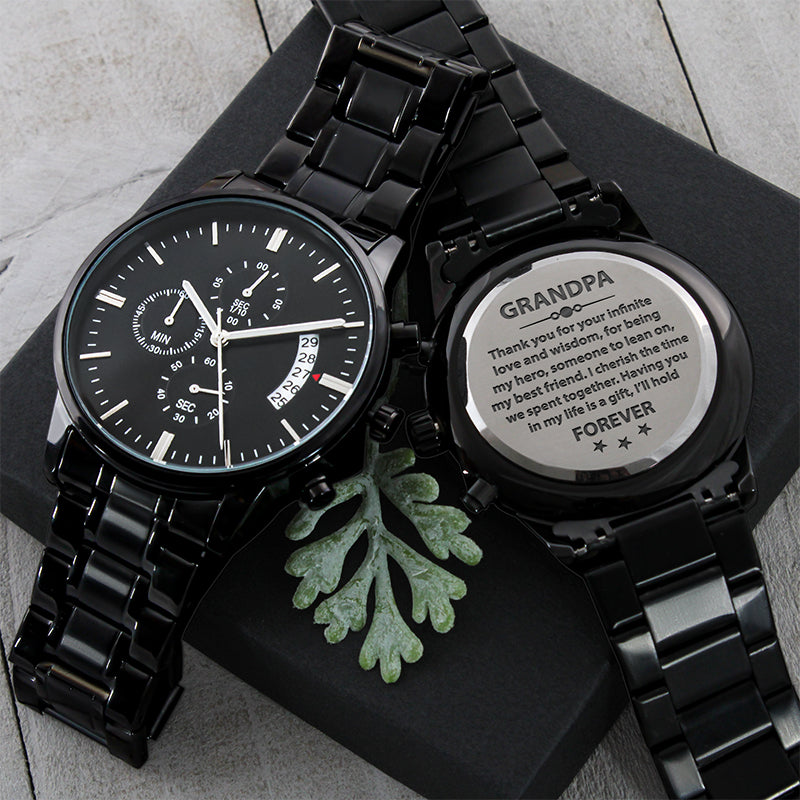 customizable grandpa watches - Gifts For Family Online