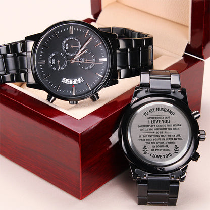 husband personalized watch - Gifts For Family Online