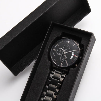 Men Watch Black Box - Gifts For Family Online