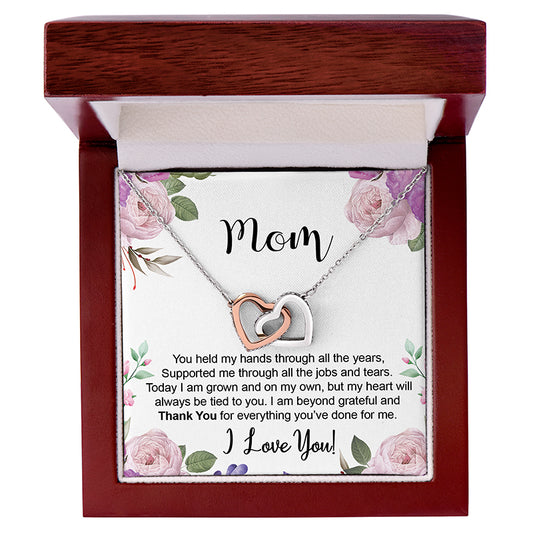 heart necklace for mom - Gifts For Family Online