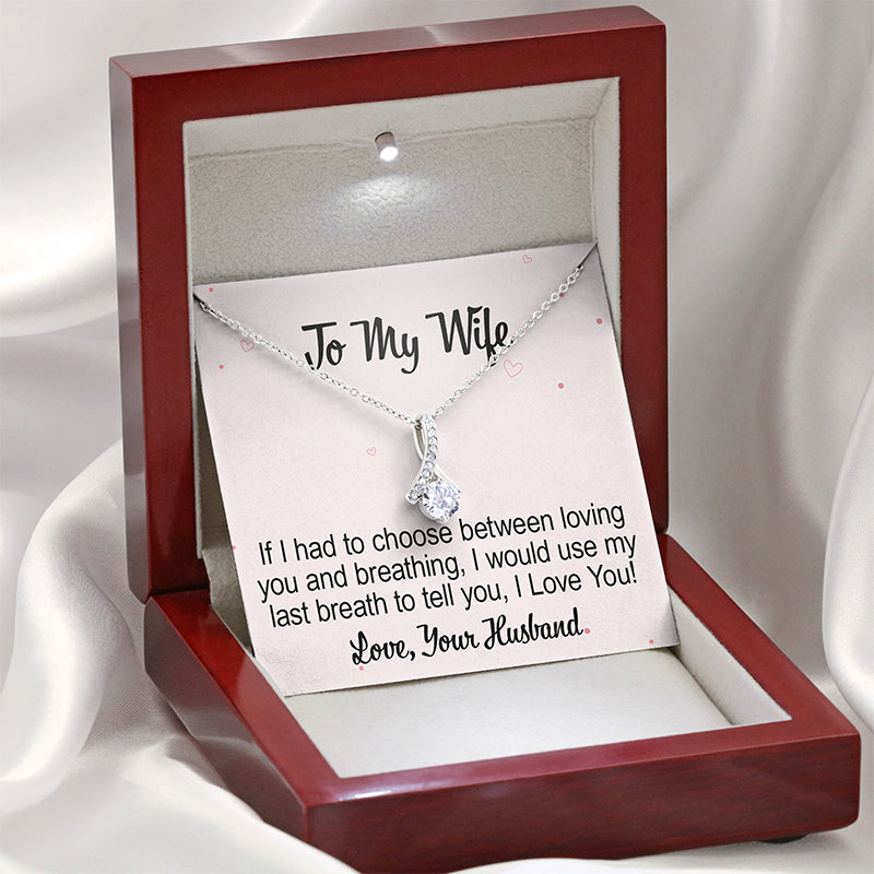 wife personalized necklace - Gifts For Family Online