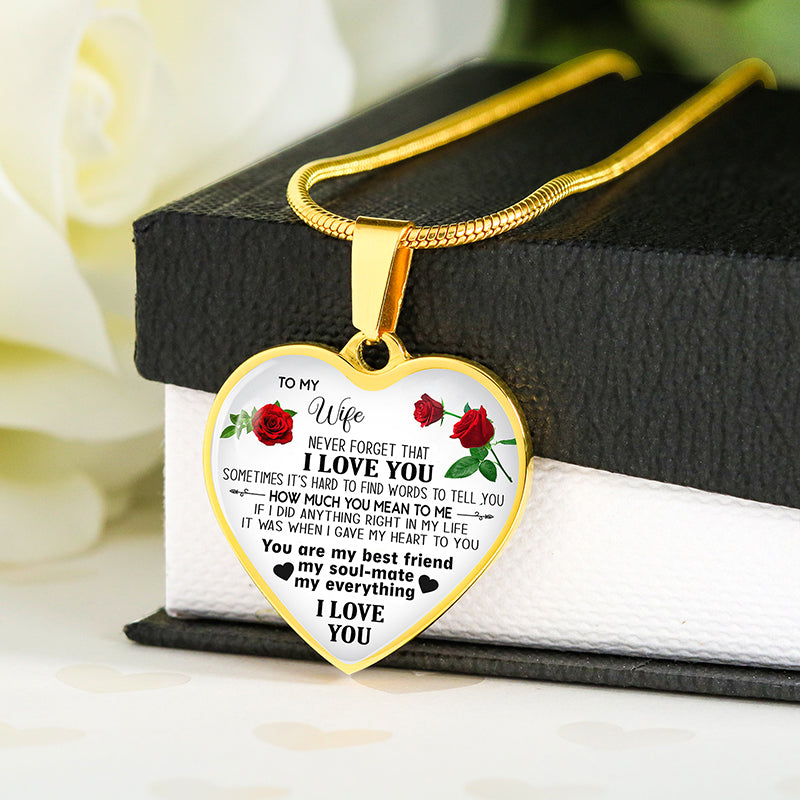 custom message necklace - Gifts For Family Online