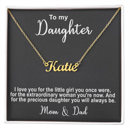 custom name necklace - Gifts For Family Online