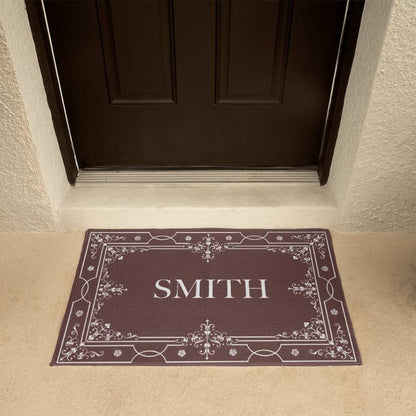 personalized door mats with names - Gifts For Family Online