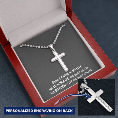 faith cross necklace - Gifts For Family Online