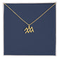 gold aquarius necklace - Gifts For Family Online