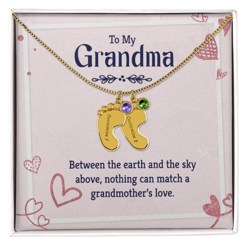 grandma necklace - Gifts For Family Online