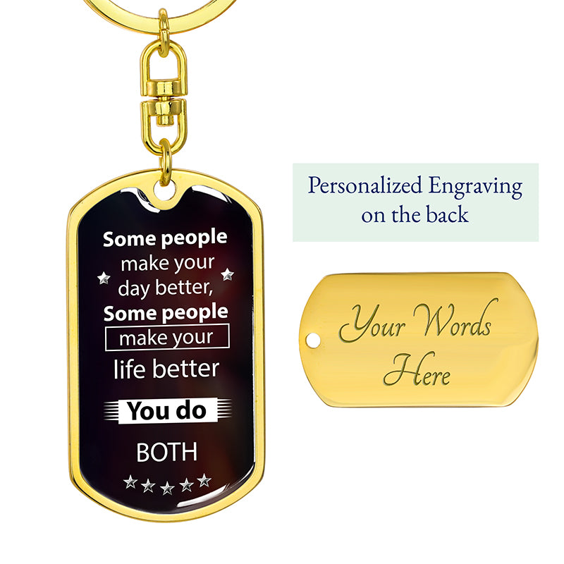 engravable keychain - Gifts For Family Online