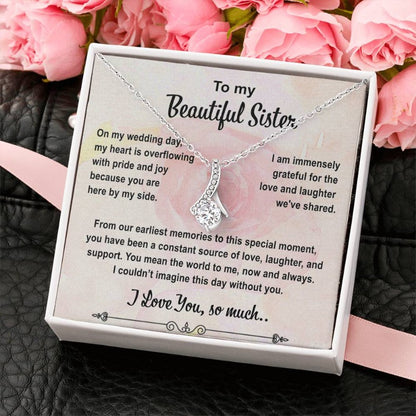 personalised sister gift necklace - Gifts For Family Online