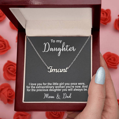 personalized name necklace - Gifts For Family Online