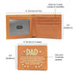  personalized dad wallet - Gifts For Family Online