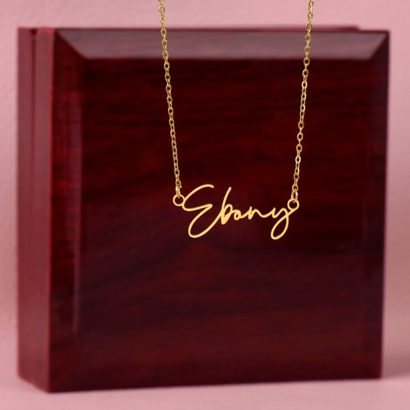 personalized name necklace - Gifts For Family Online