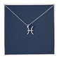 silver pisces necklace - Gifts For Family Online