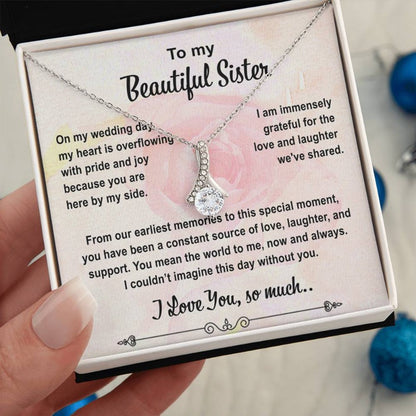 sister necklace - Gifts For Family Online