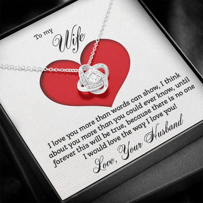 to my wife necklace - Gifts For Family Online