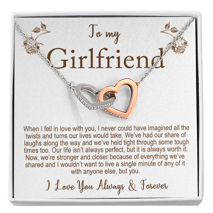 to my girlfriend necklace - Gifts For Family Online