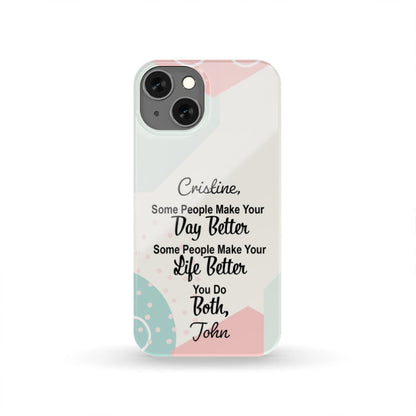 customizable name phone cases - Gifts For Family Online