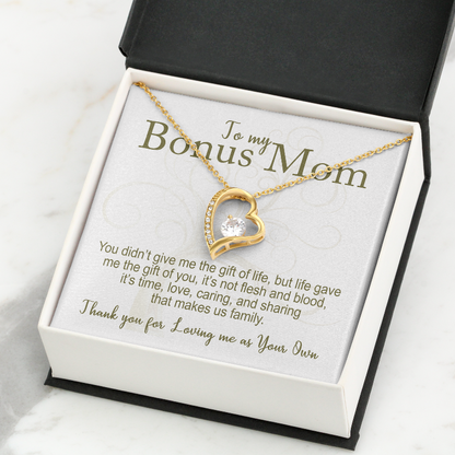 bonus mom necklace - Gifts For Family Online