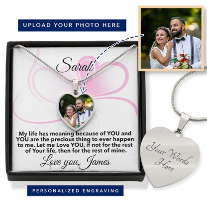 custom photo necklace - Gifts For Family Online