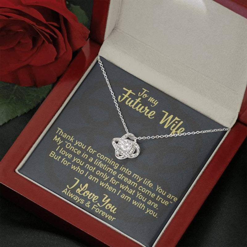 Engagement Gift for Her To My Future Wife I Can't Wait For Our New Life  Start Heart Necklace Gift For Fiance Unique & Thoughtful Birthday Gift For  Her – LOVE AT FIRST