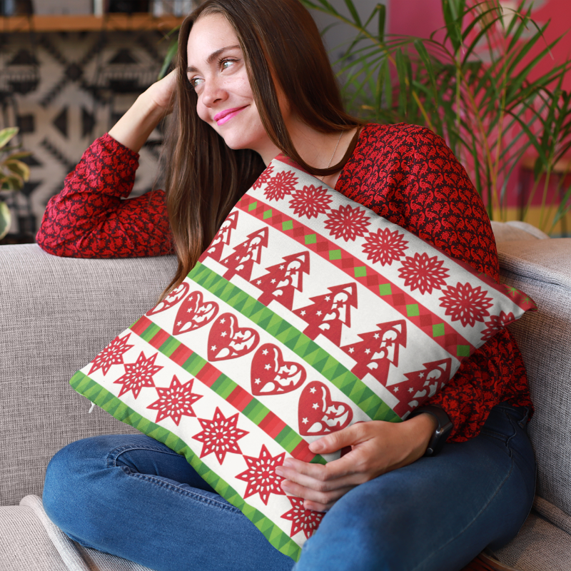 decorative christmas pillows - Gifts For Family Online