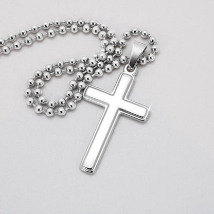 cross ball necklace - Gifts For Family Online