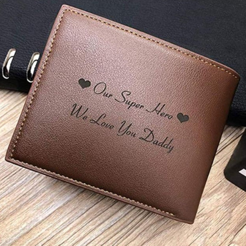 customized mens wallet - Gifts for Family Online