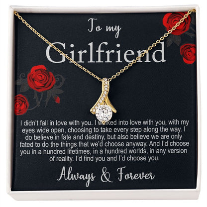 girlfriend necklace - Gifts For Family Online