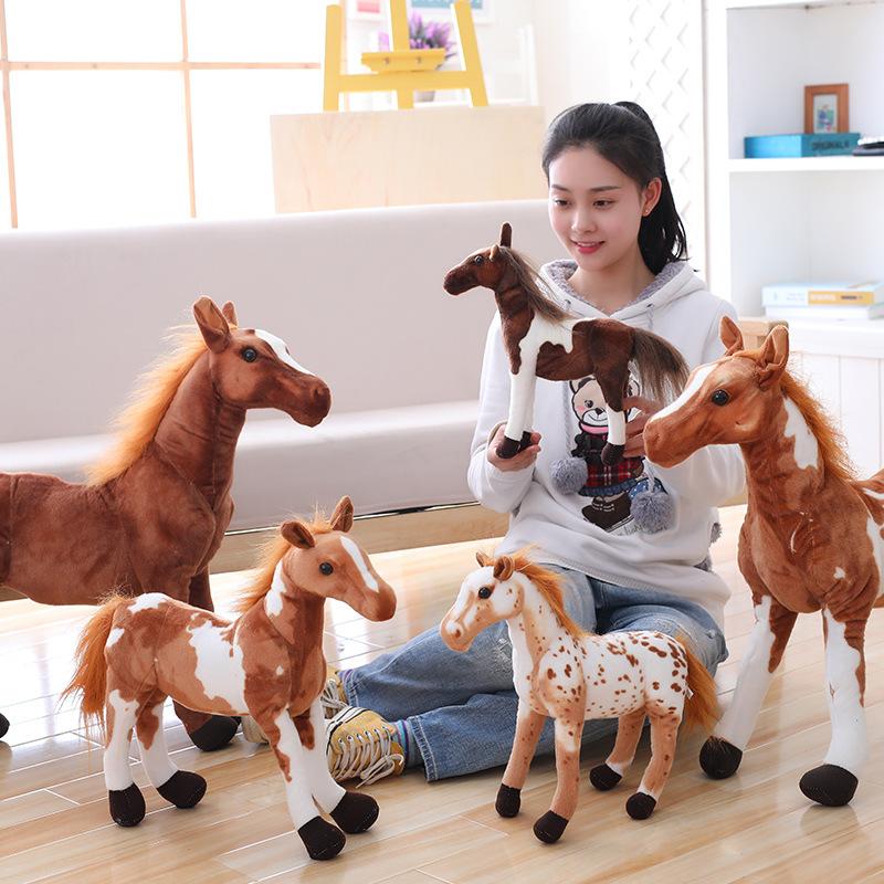 Large Stuffed Horse Plush Toy Gifts For Family Online