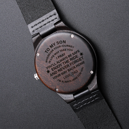 mens wooden watch - Gifts For Family Online