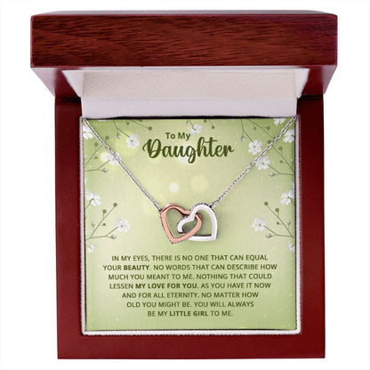 mother daughter heart pendant - Gifts For Family Online