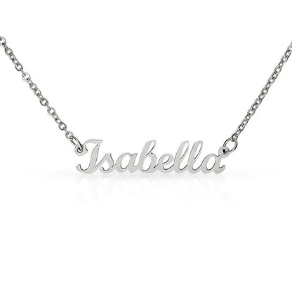 my name necklace - Gifts For Family Online