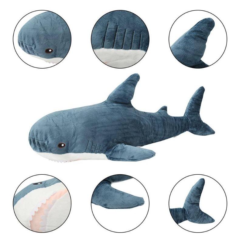 Giant Shark Plush Stuffed Toys 31-39 Gifts For Family & Friends