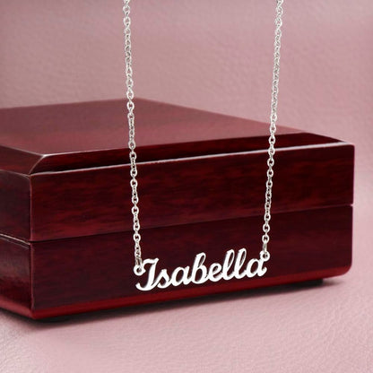 script name necklace - Gifts For Family Online