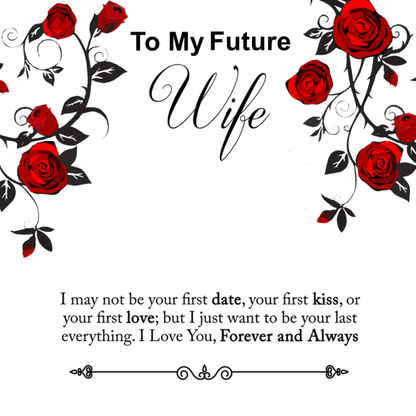 to future wife - Gifts For Family Online